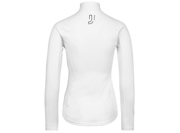 Johaug Dame Trøye Rib Tech 1/2 Zip L Lett og funksjonell supertrøye WHITE 
