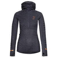 Johaug Trøye Advance Tech-Wool Hood S Baselayer i teknisk ull Dark Blue