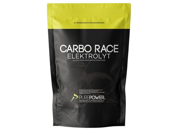 PurePower Carbo Race Energidrikk Citrus Energidrikk/pulver m/elektrolytter 1000g 