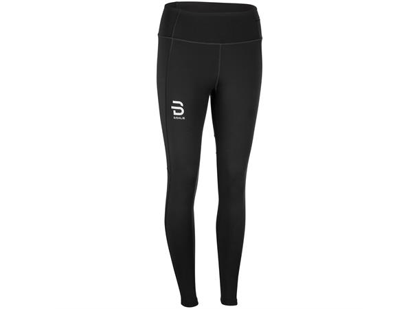 Dæhlie Athlete Tights Dame  M Løpetights med god støtte - Black 