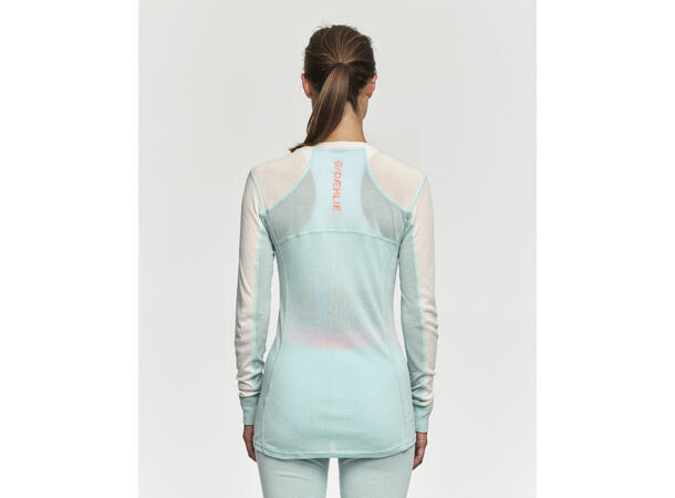 Dæhlie Dame LS Performance-Tech LS L Lett baselayer - Iced Aqua 