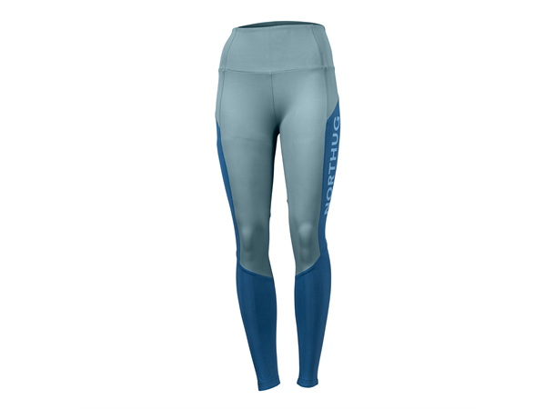 Northug Lake Placid Tights Dame XL Lang løpetights dame - Faded Turquoise 