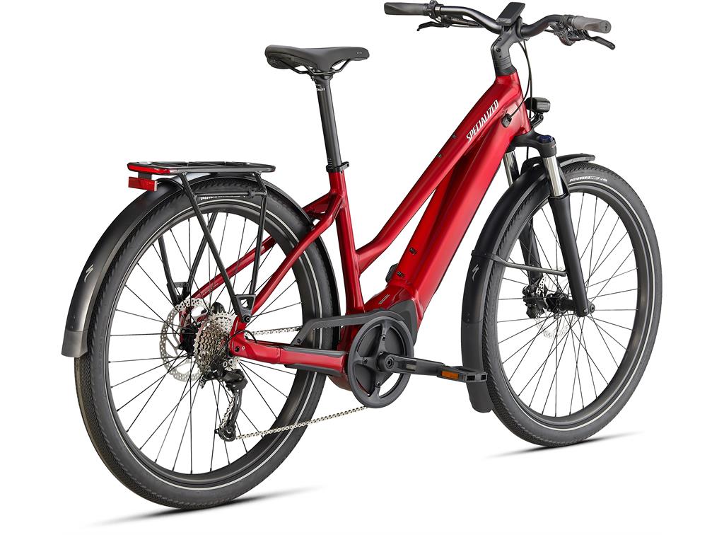 Specialized Elsykkel Turbo Vado 3.0 ST L 2022-modell Red Tint/Silver Reflective