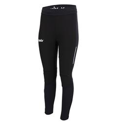 Swix Focus Wind Tights Dame Langrennstights i 4-veis stretch Black