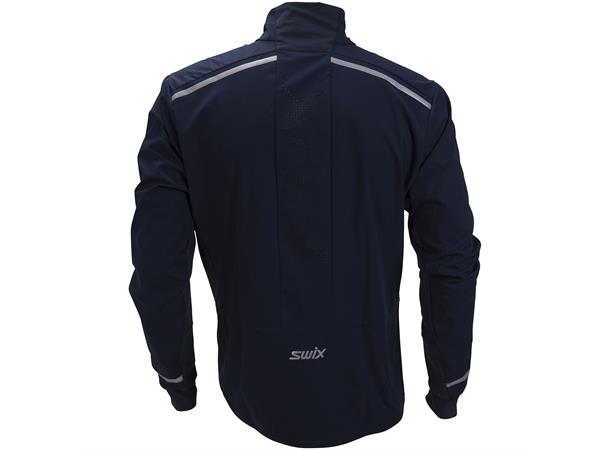 Swix Herre Jakke Motion Premium  M Lett treningsjakke m/refleks Dark navy