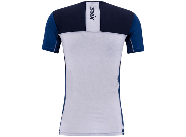 Swix Herre T-shirt Motion Tech Wool M Multisport trøye med ull Silver 