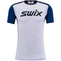Swix Herre T-shirt Motion Tech Wool M Multisport trøye med ull Silver