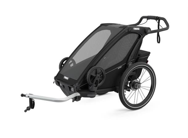 Udtale ballet videnskabsmand Thule Chariot Sport1 Sort Multivogn til løping, ski og sykkel - Foss Sport  Nettbutikk