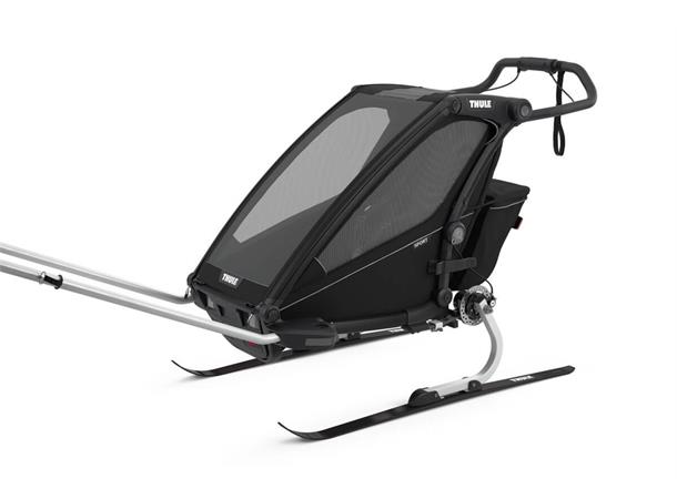 Thule Chariot Sport1 Sort Multivogn til løping, ski og sykkel 