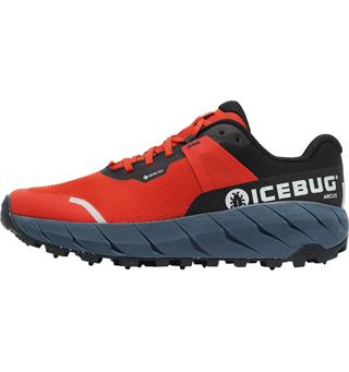 IceBug Arcus BuGrip GTX Løpesko Dame Løpesko m/pigg for vinterføre MidN/Red