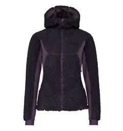 Johaug Zonal Hybrid Full Zip Hood 2.0 Sporty og elastisk fleecejakke - NIGHT