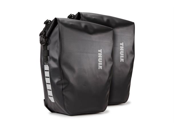 Thule Shield Pannier 25L Sykkelveske Store vanntette sykkelvesker 2 stk Sort