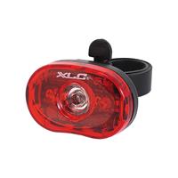 XLC Rear Light CL-R07 thebe Ultra Black Kompakt baklys med 4 moduser