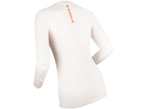 Dæhlie Compete-Tech LS Trøye Dame XS Ultralett supertrøye Snow White 
