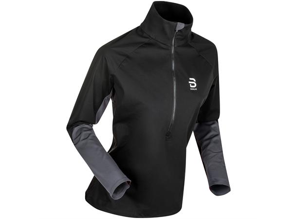 Dæhlie Dame Jakke 1/2 zip Elite M Innovativ half zip skijakke - Black 