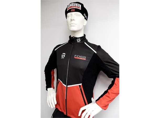 FOSS Sport Race Softshell Jakke Herre S Dæhlie skijakke med FOSS Sport logo 