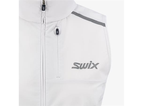 Swix Dame Vest Motion Premium L Lett treningsvest m/refleks Nimbus Cloud