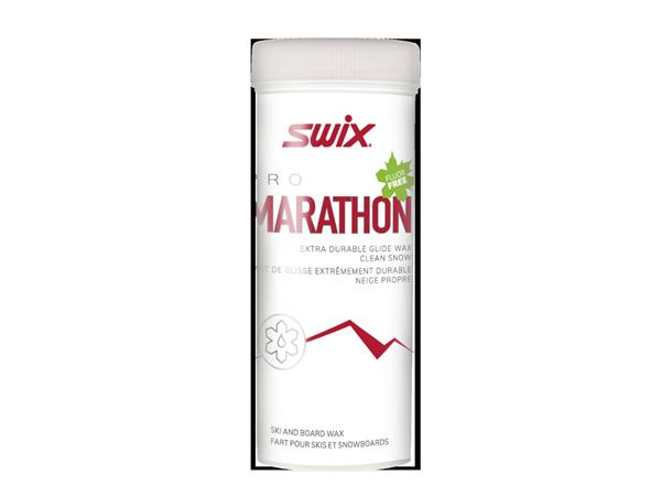 Swix Marathon Pow.Fluor free, 40gr Fluorfritt pulver for lengre distanser