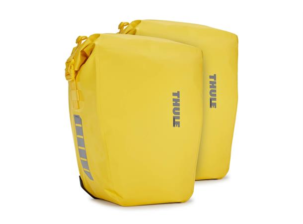 Thule Shield Pannier 25L Sykkelveske Store vanntette sykkelvesker 2stk Gul