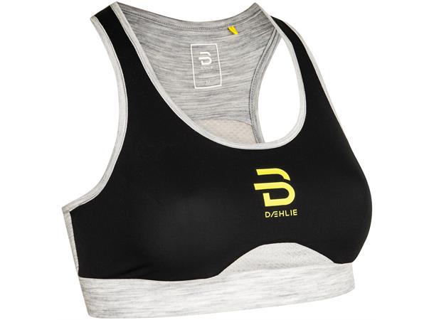 Dæhlie Bra Training Wool S Topp i ull/vindtett front Gr.Melange