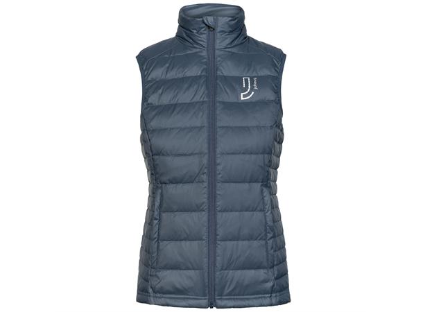 Johaug Vest Radiate Dun M Sporty og teknisk dunvest Navy