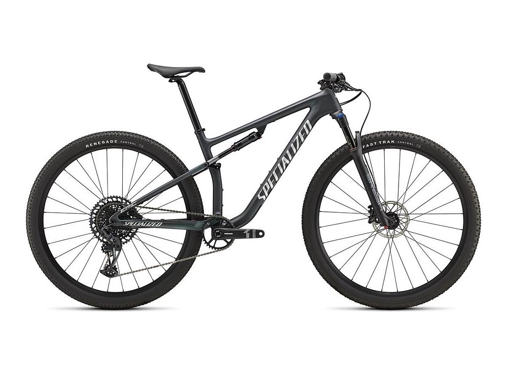 Specialized Epic Comp L 2022-modell Satin Carbon/Oil/Flake Silv