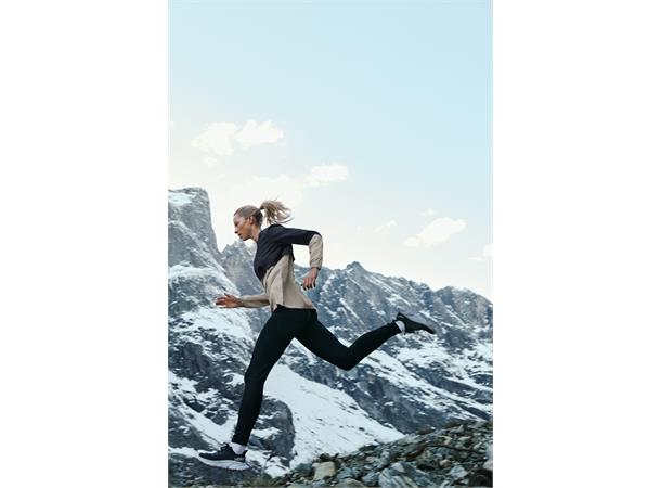 Dæhlie Athlete Half Zip Dame  M Løpejakke for høy intensitet Obsidian
