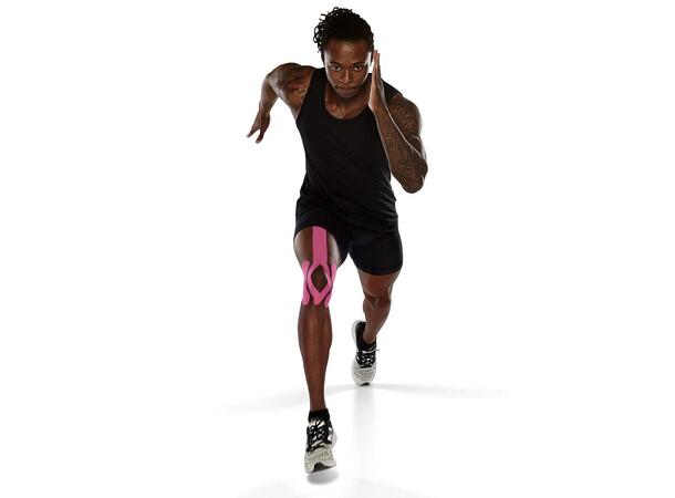 K-Tape Kinesiologi tape fra Biviax Rosa Tape av høy kvalitet til muskler og ledd 