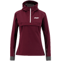Swix Dame Anorak Motion  S Tynn anorakk til trening Dark aubergine