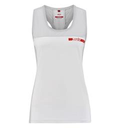 Swix Dame Singlet Carbon Løs og komfortabel topp Bright white