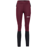 Swix Dame Tights Motion Premium M Tights med optimal passform D.aubergine