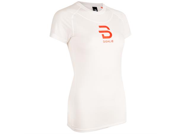 Dæhlie Compete-Tech T-Shirt Dame L Ultralett kortermet trøye Snow White
