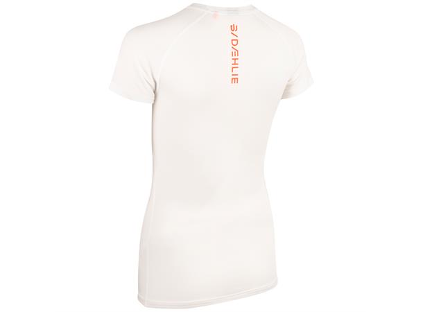 Dæhlie Compete-Tech T-Shirt Dame L Ultralett kortermet trøye Snow White