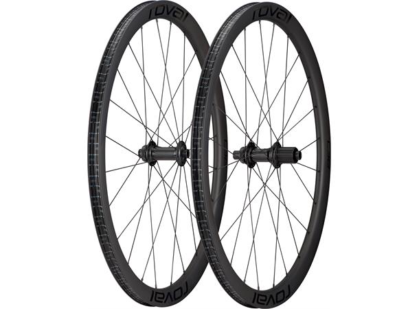Roval Rapide C38 Boost Disc 700C Allsidig hjulsett lSatin Carbon/Black 