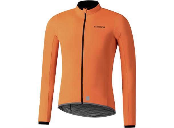 Shimano Windflex Sykkeljakke L Lett og vindtett sykkeljakke Orange 