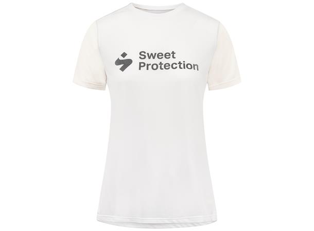 Sweet Dame T-skjorte Hunter SS  S Allsidig sykkeltrøye Bright White 