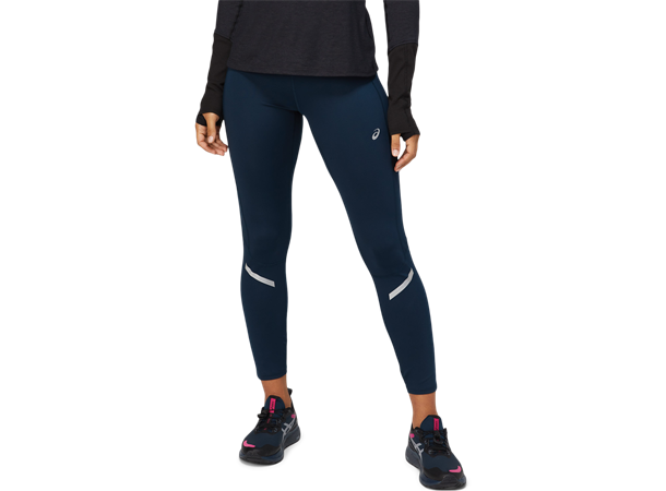 Asics Lite-Show Tight Dame XS Teknisk løpetights French Blue 
