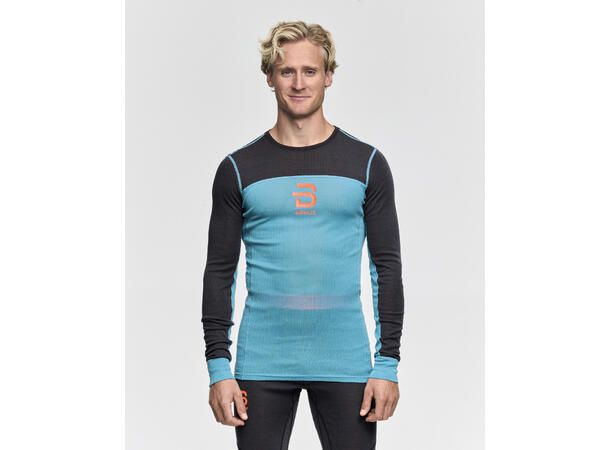 Dæhlie Herre LS Performance-Tech S Lett baselayer - Delphium blue 