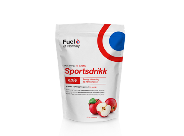 Fuel Of Norway Sportsdrikk Eple Naturlig og snill mot magen 
