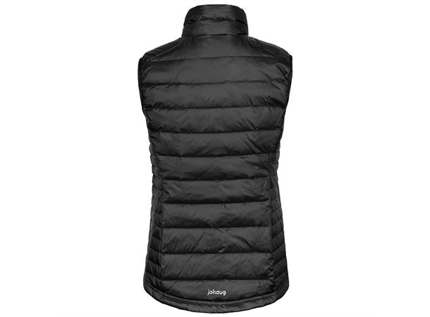Johaug Vest Radiate Dun XS Sporty og teknisk dunvest Black 