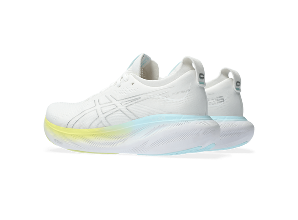 Asics Dame L pesko Gel Nimbus 25 39 5 Lett og god mengdesko WHITE