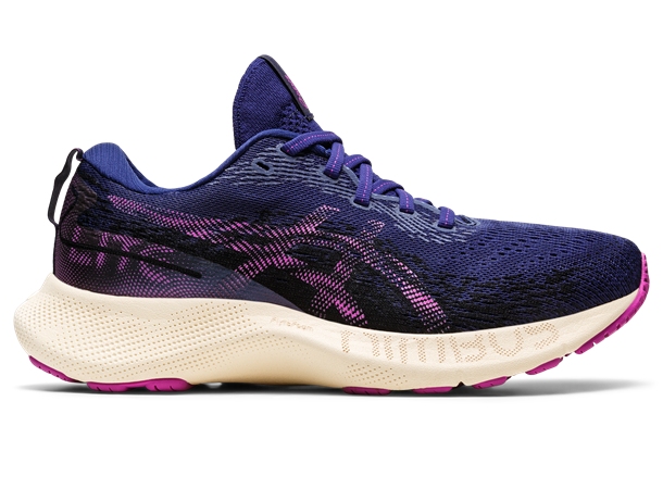 Asics Dame Sko Gel-Nimbus Lite 3 40 Lett mengdetreningssko Dive Blue/Orchid