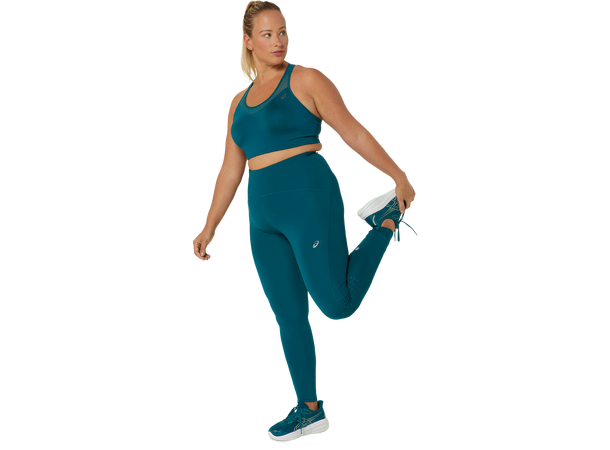 Asics W Road High Waist Tights M RICH TEAL 