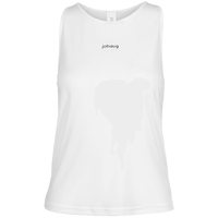 Johaug Singlet Discipline M Lett og behagelig treningssinglet White