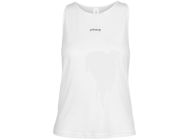Johaug Singlet Discipline M Lett og behagelig treningssinglet White 