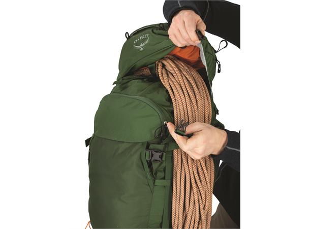 Osprey Soelden 42 Dustmoss Green O/S Teknisk skisekk for skikjøring/topptur
