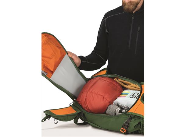 Osprey Soelden 42 Dustmoss Green O/S Teknisk skisekk for skikjøring/topptur
