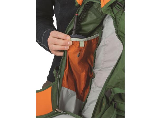 Osprey Soelden 42 Dustmoss Green O/S Teknisk skisekk for skikjøring/topptur