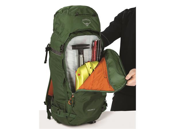 Osprey Soelden 42 Dustmoss Green O/S Teknisk skisekk for skikjøring/topptur