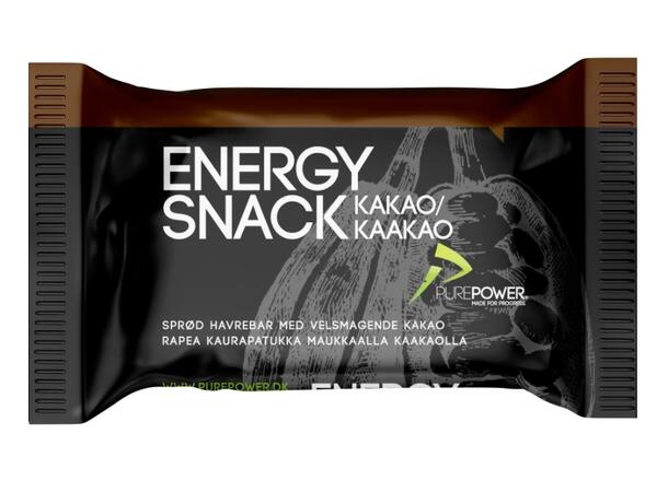 PurePower Energibar Kakao Velsmakende energibar, 60g 